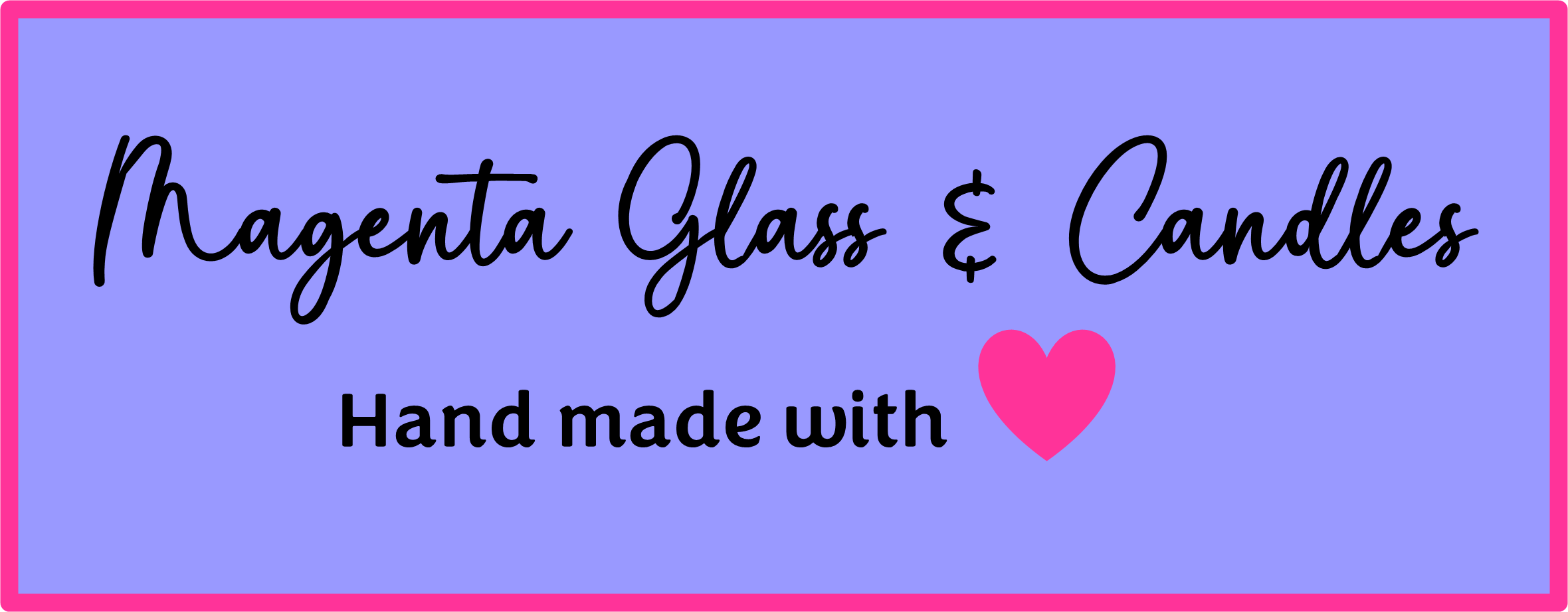 12. Magenta Glass and Candles Magenta Glass and Candles