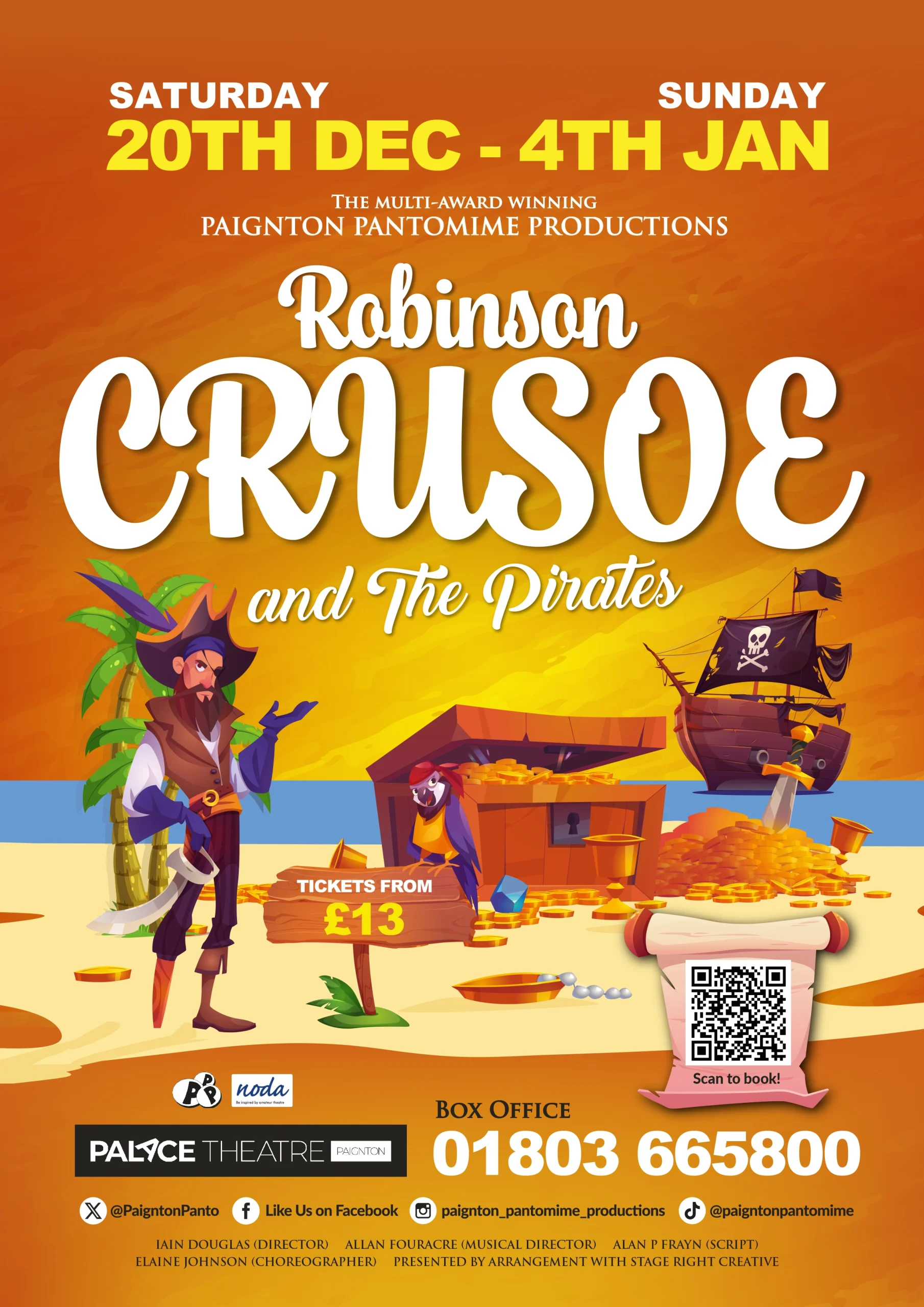 Paignton Pantomime full page Paignton Pantomime